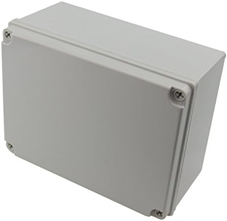 Ogrmar Plastic Dustproof IP65 Junction Box DIY Case Enclosure (8"x 6"x 4")