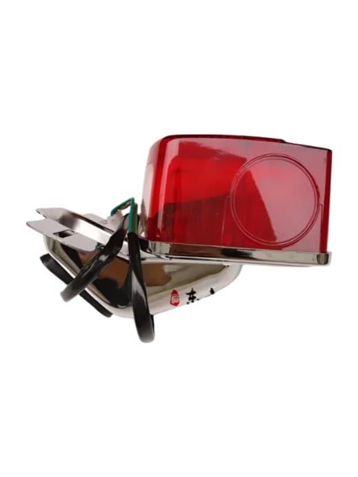 Luz trasera GN250 con freno de alta visibilidad para moto clásica
