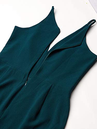 Image of Iris Spaghetti Strap Plunging Long Dress