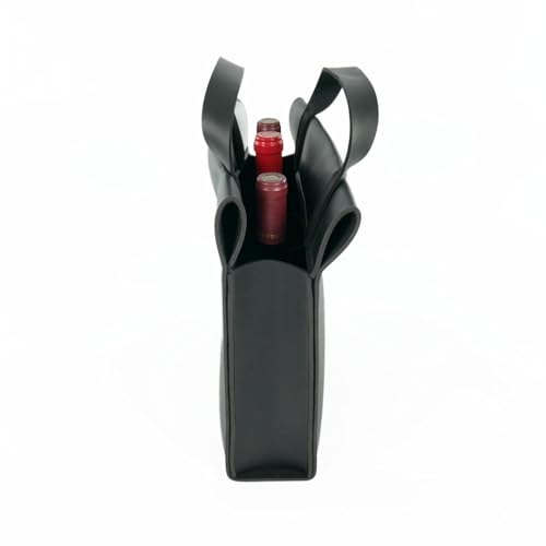 Bolsa Porta-Vinhos Wine Bag para 3 garrafas Premium Preto