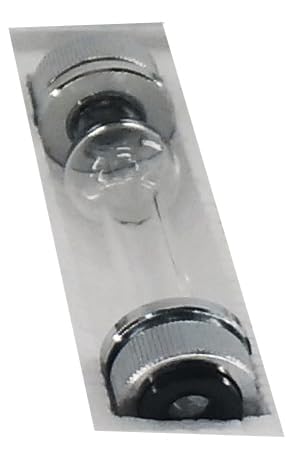 Polarimeter Tube Glass Sodium Lamp with Glass Length 100mm Glass Diameter 15mm Sample Capacity 20ml Suitable for WXG-4 POL-200 Manual Polarimeter Semi-Automatic Polarimeter Test