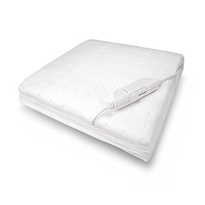 medisana HU 662 Wärmeunterbett, 150 x 80 cm, Abschaltautomatik, Überhitzungsschutz, 6 Temperatursstufen, waschbar, Matratzenheizung für alle gängigen Matratzen geeignet , 1er Pack