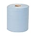 Tork Industrial Paper Wiper, 4-Ply, 11 x 15.75, Blue, 375 Wipes/Roll, 2 Roll/Carton (TRK13244101)