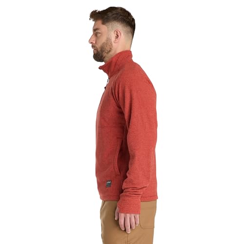 Timberland PRO Men's Irvine 1/4-zip Waffle Fleece3