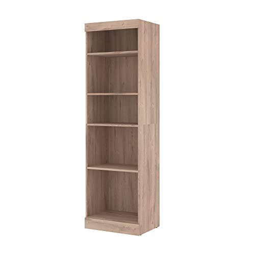 Bestar Pur Shelving Unit In White, 25W #TOP1