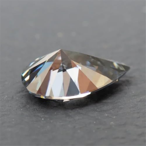 Moissanite en vrac poire VVS1 cadeau idéal pour bague sur mesure
