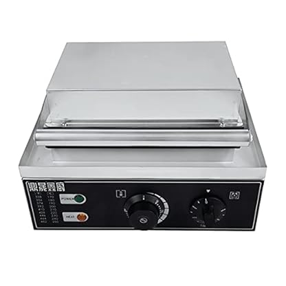 ZOLPINL Kommerzielle Churro-Maschine, Edelstahl, Churro-Maker, elektrisches Waffeleisen, Bäckermaschine für Churro, Donuts und Pommes Frites, 1550 W – Bild 4