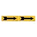 Brady 93390, Self-Sticking Vinyl Arrow, (Pack of 30 Cards)
