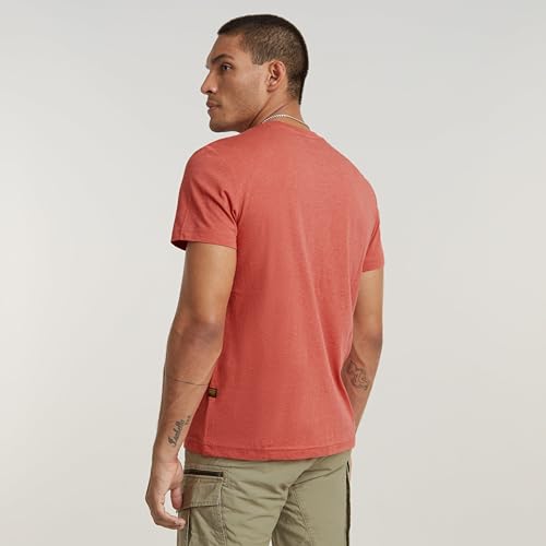 G Star Homme T Shirt JMW Building finch htr D24686 336 G392 - vue 2