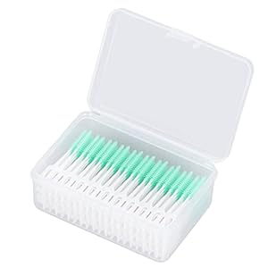 Interdentale borstel Zachte mondhygiëne Wegwerpmassage Thuis Draagbare tandenborstel voor het reinigen van tanden (Groente)