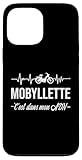 Installation facile Mobylette Mob C\'est dans Mon adn mobeur mobylettes Drôle Coque pour iPhone 13 Pro Max