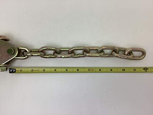 Safe 'n Secure 8 Point Heavy Duty Hi Viz Diamond Weave 18' Strap Kit for Rollback/Flatbed Tie Downs with 12