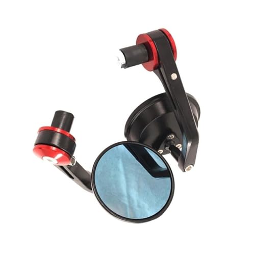 Rétroviseur latéral aluminium 360° rouge compatible scooter Vespa GT GTS LX 50 125 300 Piaggio