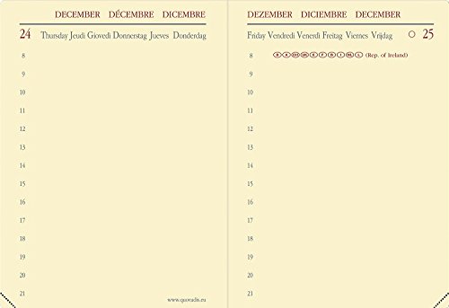 Agenda Quo Vadis Prenote 2025 - Formato A4, Settimanale, 13 Mesi Da Dicembre A Dicembre - Foto 3