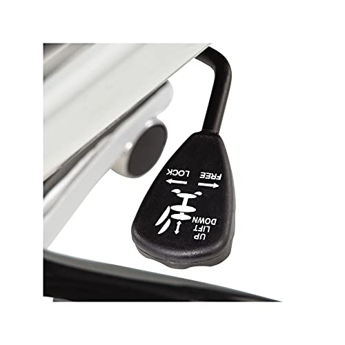 Alera Alenr4239 Neratoli Series Mid-Back Slim Faux Leather Chair - Red/Chrome #TOP6