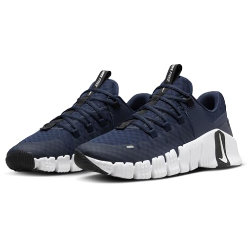 Nike Nike Free Metcon 5 Men's Workout Shoes (College Navy/White-Black Marine, US Footwear Size System, Adult, Men, Numeric, Medium, 10.5)
