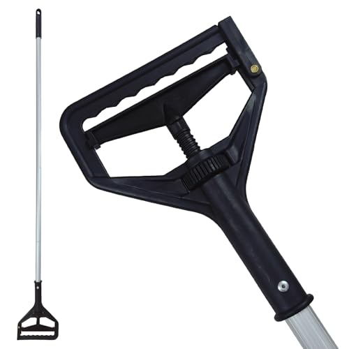 Image of 60 Inch Industrial Mop Handle Commercial mop Handle Heavy Duty Industrial mop Bucket mop Handles Heavy Duty Commercial mop Head Replacement and Handles mop Stick Replacement Mop Stick