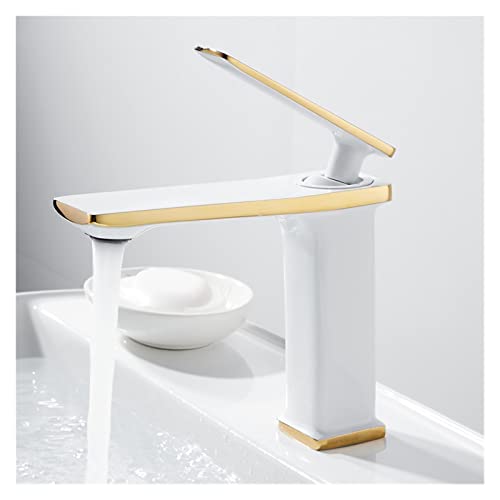 Grue de bain monotrou pour vasque moderne idéale pour la routine du matin