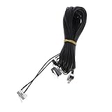 Veemoon Lot de 5 Micro-Interrupteurs à Bouton Poussoir avec Fil Action Rapide Marche-ArrÃ...