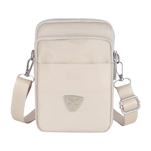 Image of J I Women's Small Cross-Body Phone Bag Stylish Mobile Cell Phone Holder Pocket Purse Wallet Sling Bag Mini Shoulder Bags