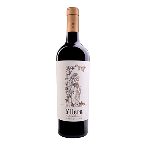 Yllera | Vino Tinto Crianza Yllera 24 Meses Vendimia Seleccionada | Tempranillo | 75 cl | de la Tierra Castilla y León | Aroma a Frutas Maduras | Aterciopelado | Vino Español