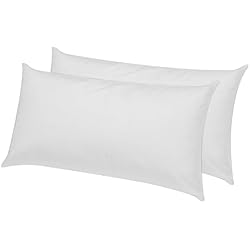 Almohada Dormir Boca Abajo Pikolin Home - Pack 2 Almohadas de Fibra con Aloe Vera - Dermoprotectoras, Transpirables, Firmeza Baja, para dormir boca abajo
