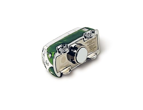 BRISA VW Collection - Volkswagen Refrigerator Office Pinboard Magnet T1 Bus 3D Mini Model (Classic Bus/Green) - Image 2