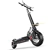 ASKGO Q2 E Scooter, 10 Zoll Offroad E Scooter, 40-45km Reichweite, 150 kg Tragkraft, 20km/h, Vierfache StoBdampfung, Sicherheit Duales Bremssystem Klappbar Elektroroller für Erwachsene