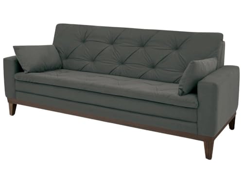Sofá 4 Lugares Suede Vivaldi Linoforte