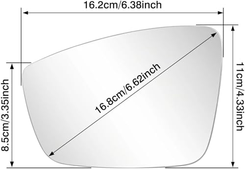 Espejo retrovisor lateral calefactable derecho para Volkswagen Passat Jetta Beetle 11-18 2