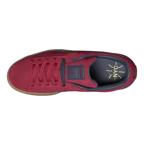 PUMA Mens Suede Classic Flagship Lace Up Sneakers Shoes Casual - Blue, Red4
