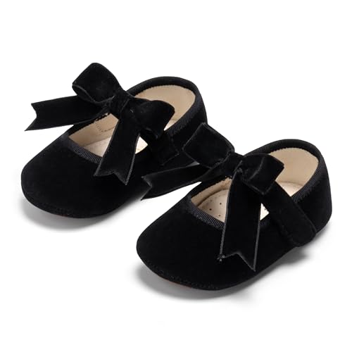 Image of PHIRAMIN Toddler Girl Mary Jane Dress Shoes-Little Girl School Uniform Shoes for Wedding Party