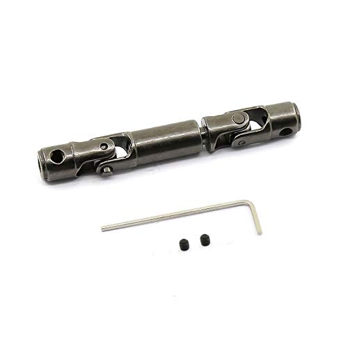 DYTWXG Aggiornamento Metallo CVD Albero di Trasmissione per WPL D12 C14 C24 B14 B24 B16 B36 MN D90 MN99S HengLong RC Ricambi Auto Accessori