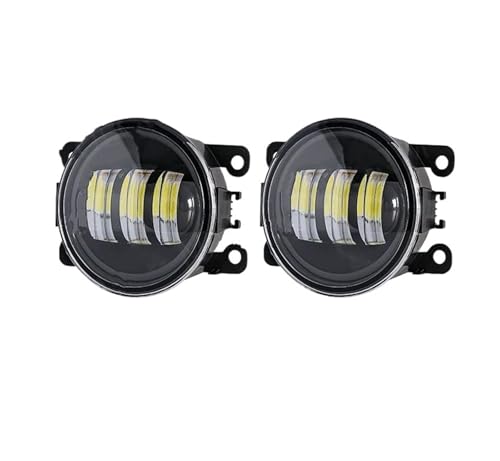 Phares antibrouillard LED Peugeot 307 407 12V, optique antibrouillard auto voiture blanc jaune