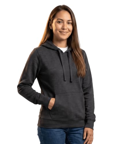 Image of Scott International Women's Cotton Blend Hoodie | Long Sleeve Sweatshirt | Stylish Winter Wear | Hooded Winter Top | Casual Outdoor, Travel, Gym & Everyday Wear | Pullover for Women