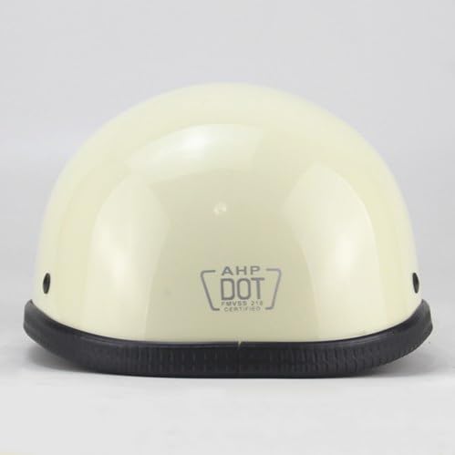Casque de rue jet vintage pour enfant couleur ivoire l