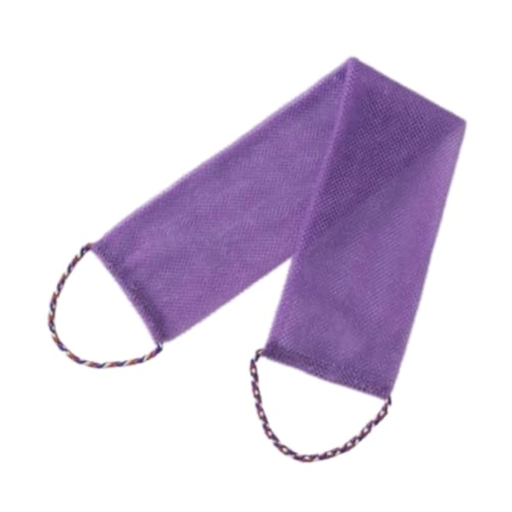 Exfoliating Washcloth for Smooth Skin, Men and Women, Purple