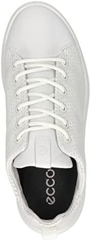 ECCO Women's Street 720 Vented Gore-Tex Waterproof Athletic Sneaker, White, 7-7. 5 | Image 5