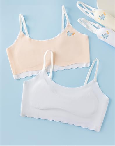 Girls Training Bra Sports Cotton Training Bras for Teen Girls Stretch Crop Cami Bralettes Bra3