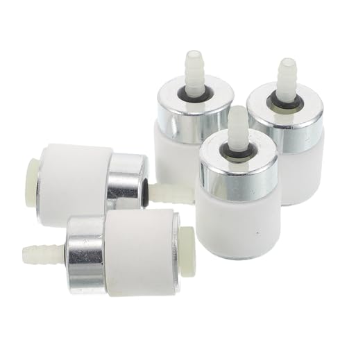 SHOWERORO 6 Filtros de Cartucho de Filtro Reutilizable para Motosierra y Cortacésped para Línea de Combustible Reemplazo Rápido para Maquinaria Forestal y Jardín