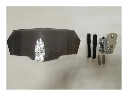 Pare-brise moto pour Drag Star XVS 650 1100 bulle déflecteur de vent avec support de fourche noir