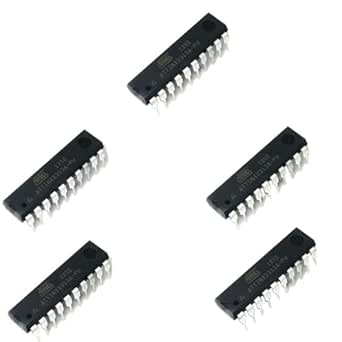 2 Stück Atmel Attiny 2313 Attiny2313-20pu Mcu Avr Chip Ic Dip-20