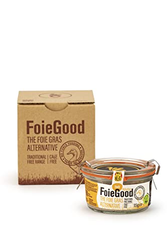 Foie Good Entenrillettes - Entenconfit Aufstrich - Geeignet als Vorspeise - Ohne Zwangsernährung - 150 g Glasbehälter