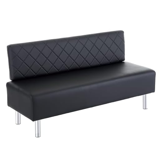 OmySalon Ergonomic Waiting Room Bench