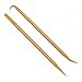 Rosemont Scuba Premium Brass Pick Kit – 2 Picks with 4 Tip Styles | O-Ring and Seal Removal Tools for Scuba Diving, Automotive, and DIY Maintenance | Durable, Scratch-Free Design