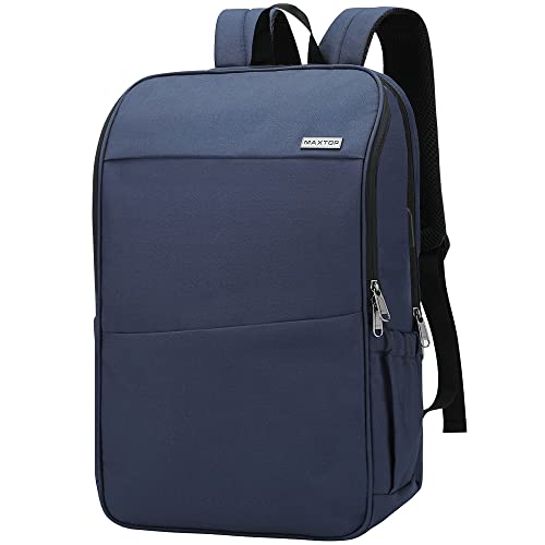MAXTOP Travel Laptop Backpack with USB Charging Port Anti-Theft[Water Resistant] College Bookbag Fits 18.4 Inch Laptop