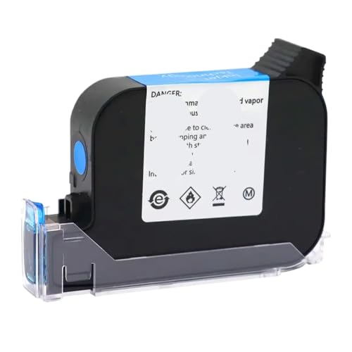 Cartouche d'encre écosolvant bleu compatible imprimante thermique JS12 600DPI