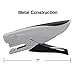 Staples Deluxe Plier Stapler, 20 Sheet Capacity, Black/Gray, 3/Pack (ST24546/24546VS)