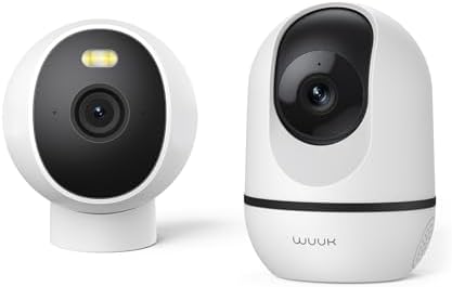 WUUK Magnetic Security Camera and Pan Tilt Camera Bundle image 4