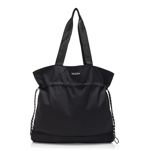Volcom Crystal Cove Tote Bag, Black